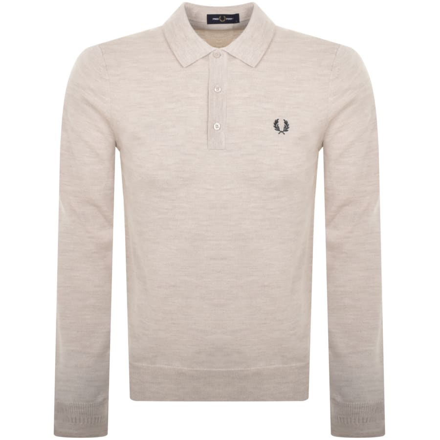 Fred perry polo beige top